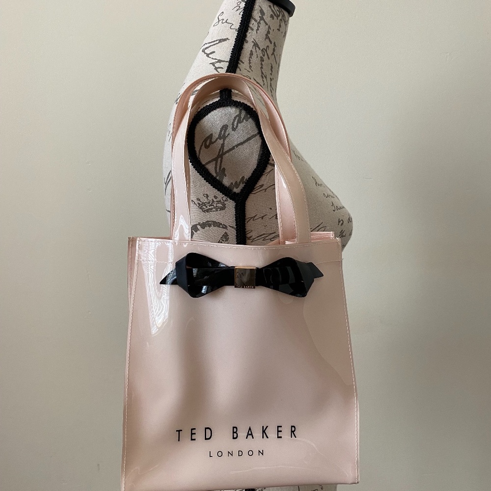 Ted Baker Plastic Tote w/Bow